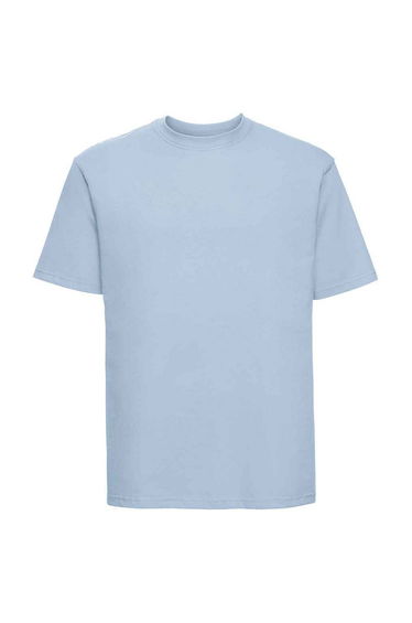Russell Mens Ringspun Cotton Classic T-Shirt - Mineral Blue