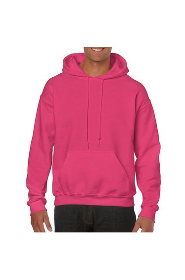 Gildan Heavy Blend Adult Unisex Hooded Sweatshirt / Hoodie - Heliconia