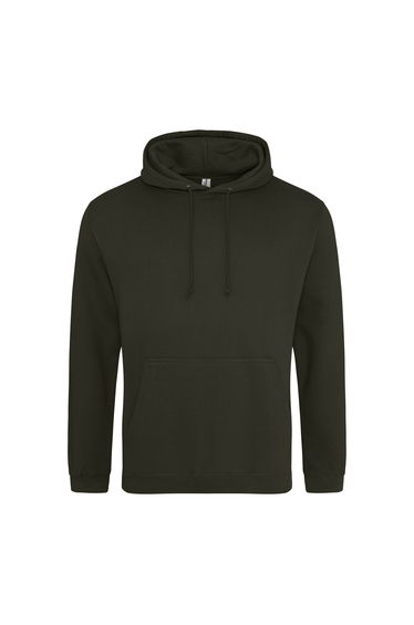 Awdis Unisex College Hooded Sweatshirt / Hoodie - Combat Green