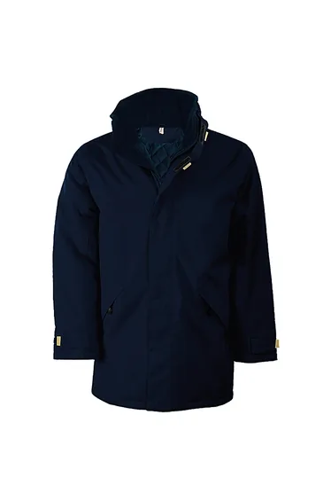 Kariban Mens Parka Performance Jacket - Navy/Navy