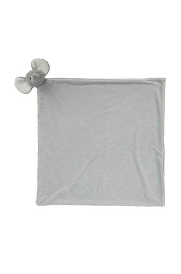 Mumbles Baby Elephant Blanket - Grey