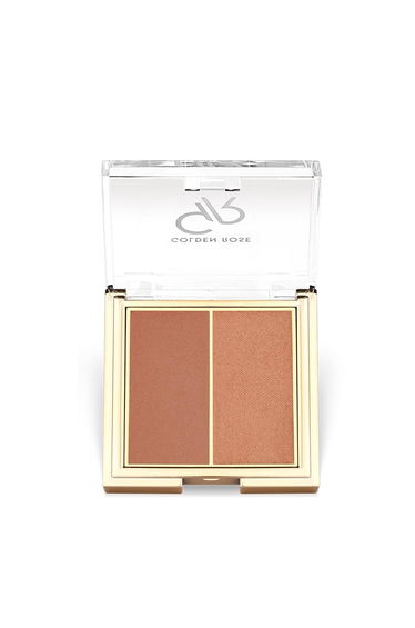 Golden Rose ICONIC BLUSH DUO NO:05 WARM PEARL
