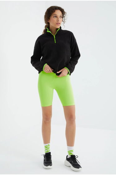 TOMMY Oversized Plush Half-zip Sweatshirt