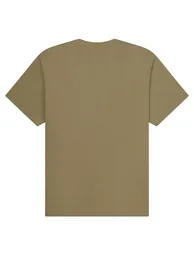 UCC Label Free Collection Unisex Adult Organic Heavy T-Shirt - Army - 1