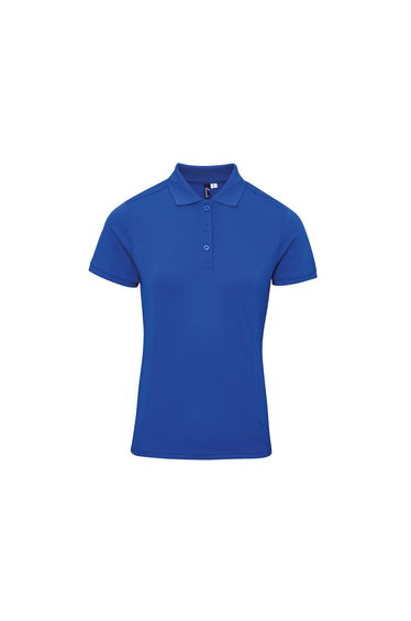 Premier Womens/Ladies Coolchecker Plus Polo Shirt - Royal Blue