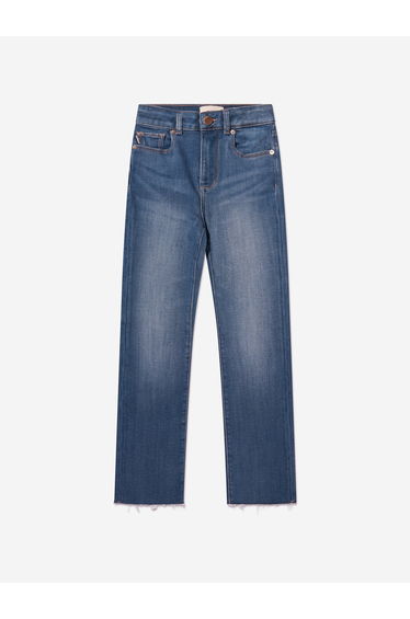 Girls Claire Boot Cut Jeans in Blue