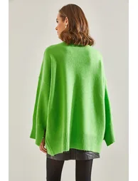 Women's V-neck Sweater - 2