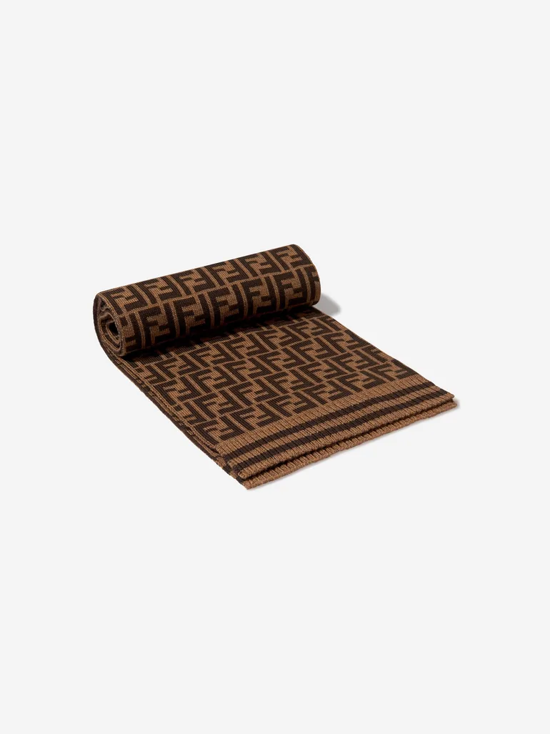 Kids Wool Logo Scarf