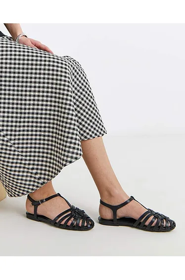 Woven Fisherman Shoes Wide Fit