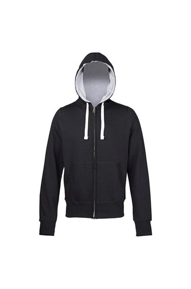 Awdis Womens/Ladies Chunky Hoodie - Jet Black