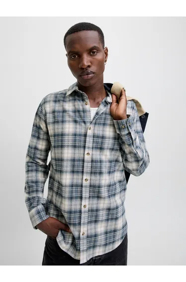 JJJOSHUA Checked Flannel Shirt