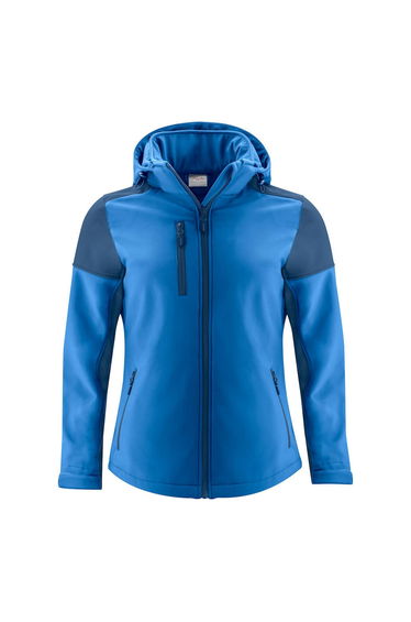 Printer Womens/Ladies Prime Soft Shell Jacket - Navy/Cobalt Blue