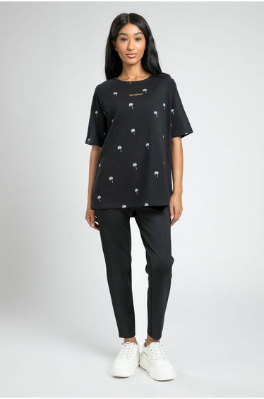 Ksa Spirit Full Print Casual Tshirt