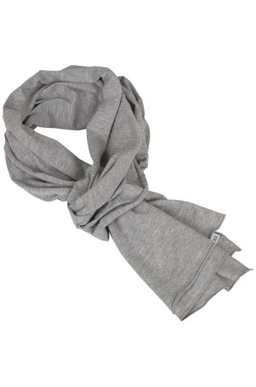Adults Unisex Jersey Scarf - Heather Grey