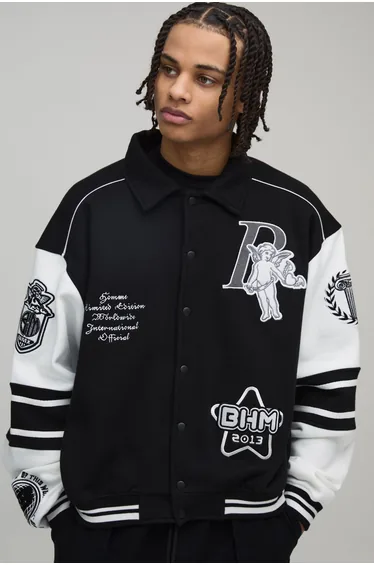 جاكيت بوهو مان أسود