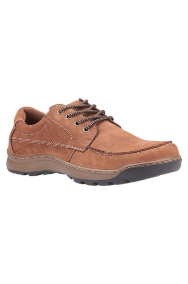 Hush Puppies Mens Tucker Lace Up Shoes - Tan