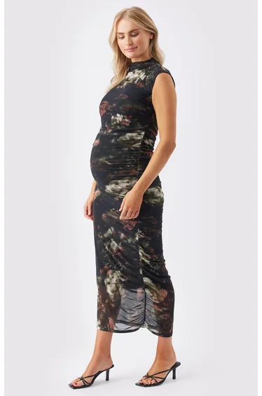 Vella Mesh Dress (Black)