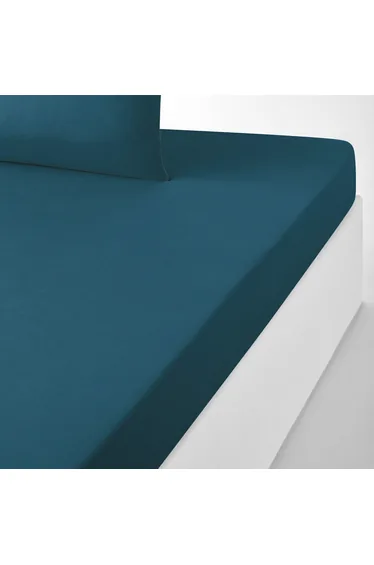 شرشف سرير قطن بحواف مطاطية