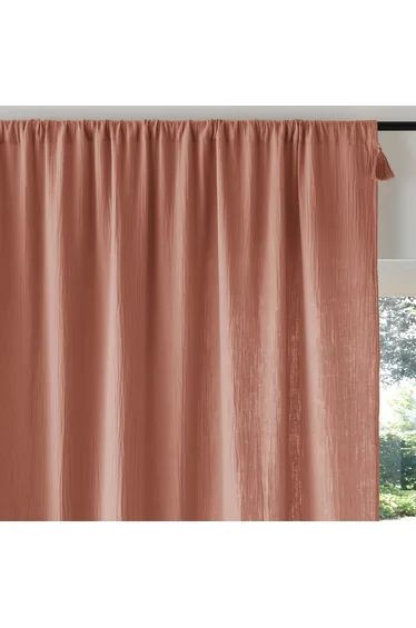 Kumla Cotton Muslin Single Curtain