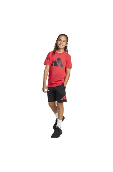 Boy's adidas Junior Essentials T-Shirt Set in Red