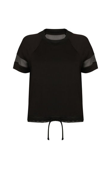 Tombo Womens/Ladies Over T-Shirt - Black