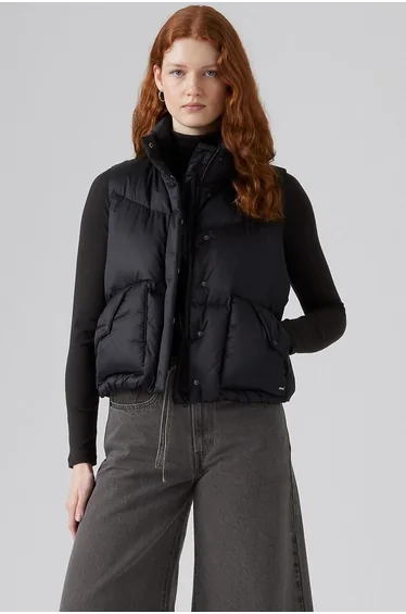 High Neck Padded Gilet
