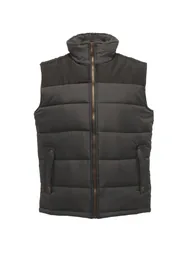 Regatta Mens Standout Altoona Insulated Bodywarmer Jacket - Seal Grey/Black