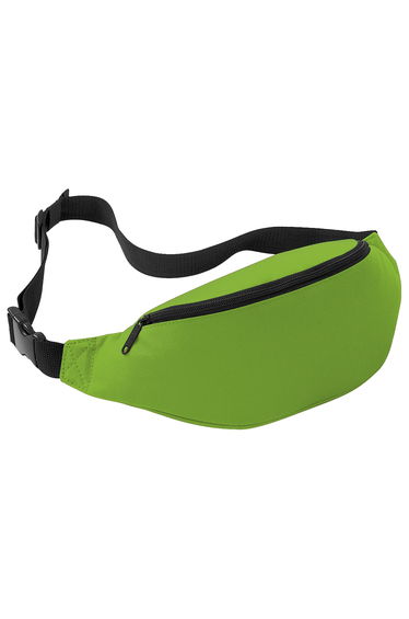 Bagbase Adjustable Belt Bag (2.5 Litres) (Pack of 2) - Lime