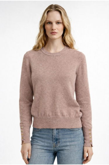 Mixray Crew Neck Knit Sweater