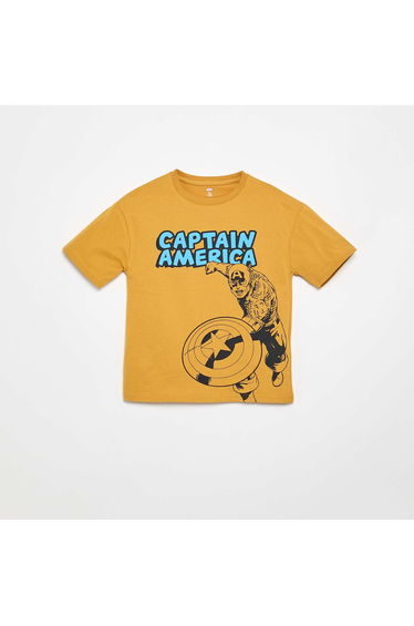 Marvel' Short-Sleeved T-shirt YELLOW