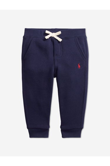 Ralph Lauren Boys Logo Joggers in Navy