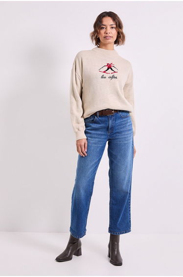 Ski Alps Christmas Jumper