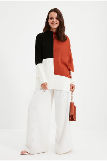 Sweater - Brown - Relaxed fit
