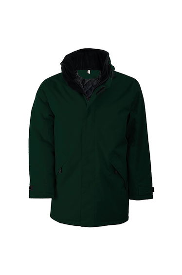 Kariban Mens Parka Performance Jacket - Forest/Black