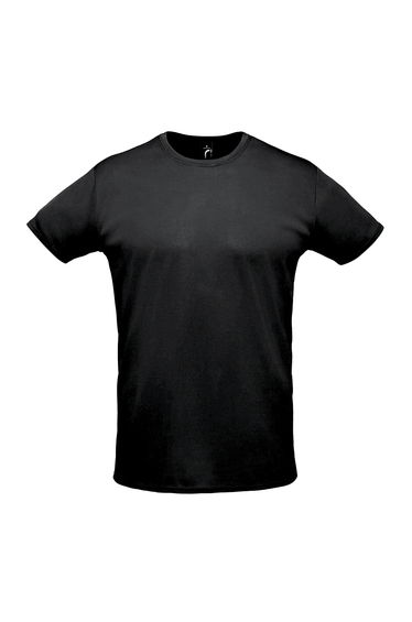 SOLS Unisex Adult Sprint T-Shirt - Black