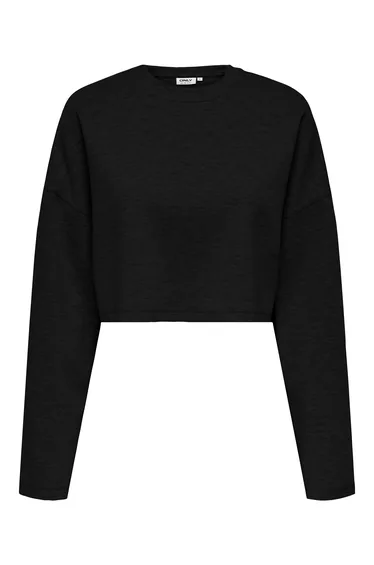 ONLLUICA L/S O-NECK SHORT SWT