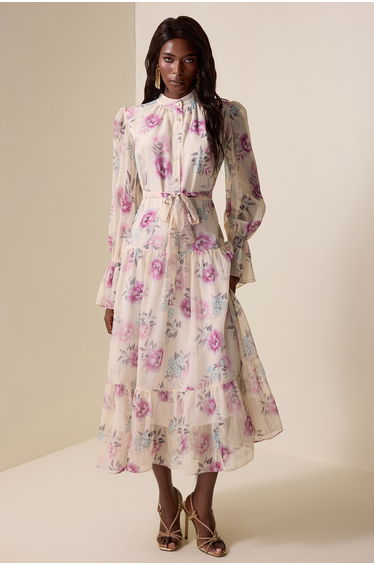 Doriane Floral Midi Dress