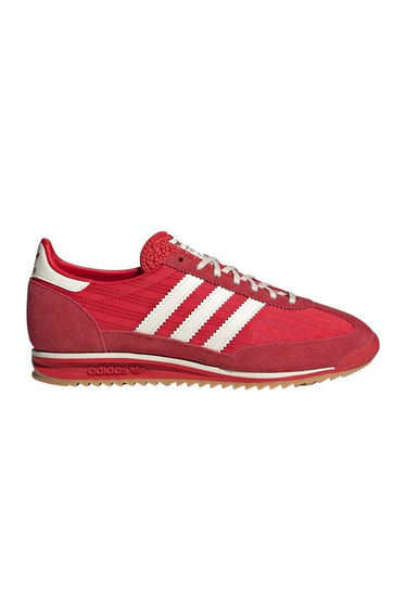 Adidas Womens/Ladies Sl72 Suede Trainers - Scarlet Red/Cream Yellow