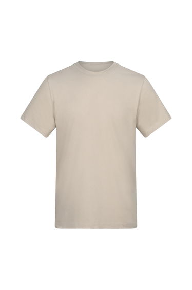 Awdis Unisex Adult Cotton T-Shirt - Natural Stone