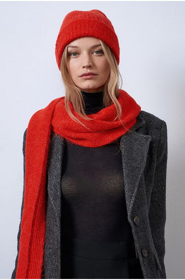 DILVIN Women's Hat Scarf Glove Set