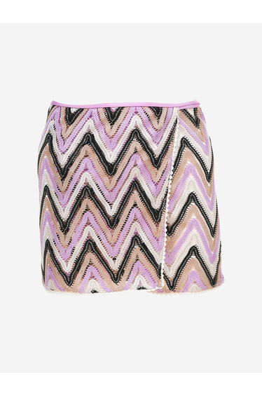 Nessi Byrd Girls Milani Skirt in Purple