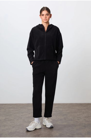 TOMMY Oversized Hooded Zipper Tracksuit Set
