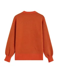 Jack-o'-Lantern Jacquard Knit Sweater for Halloween Parties & Bonfire Gatherings - 6