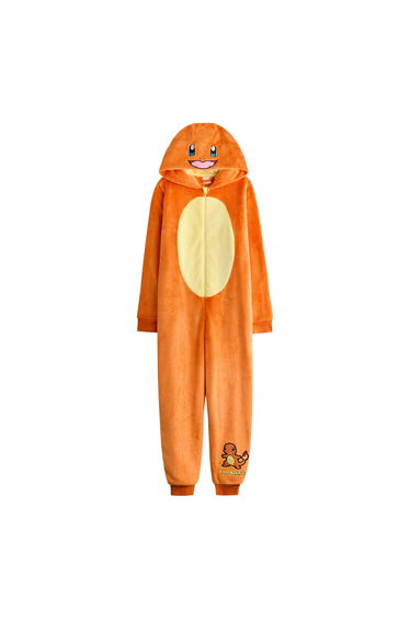 Pokemon Childrens/Kids Charmander All-In-One Nightwear - Orange