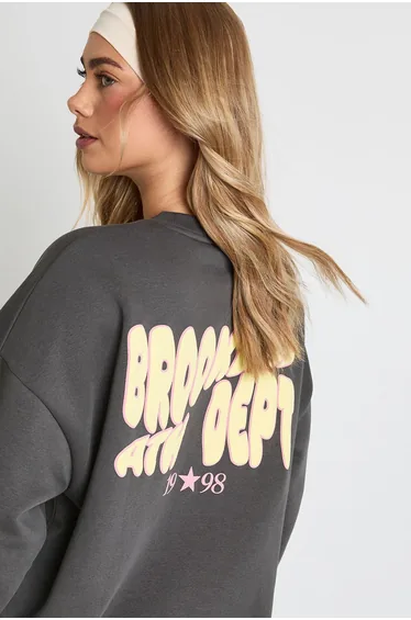 بدلة رياضة بوهو باللون الرمادي