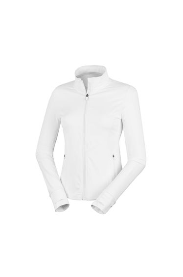 Spiro Womens/Ladies Plain Stretch Recycled Jacket - White