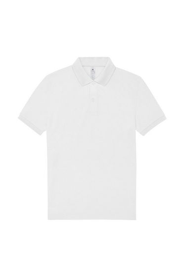 B&C Mens My Polo Shirt - White