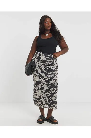 Sheer Midaxi Skirt