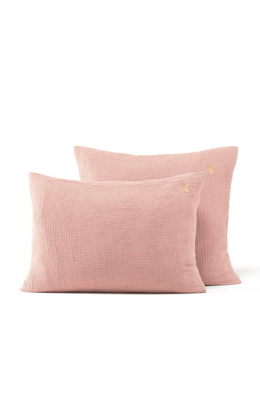 Cuddly Organic Cotton Muslin 200 Thread Count Pillowcase
