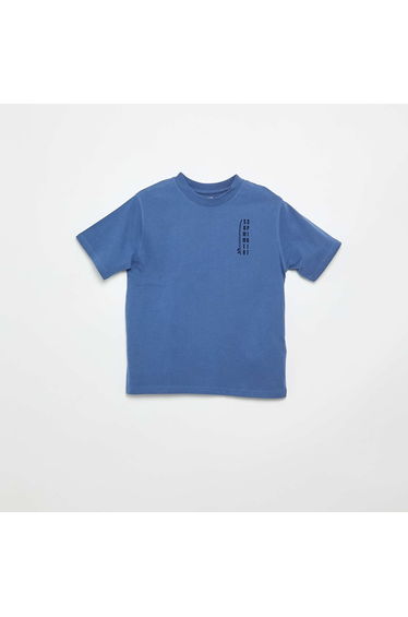 Short-sleeved T-shirt BLUE